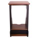 Miza Rack 16 MKII, Black Cherry - Front