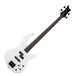 Dean Edge 10 PJ Active EQ Bass Guitar, Classic White