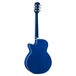 Luna Fauna Dolphin Electro Acoustic Guitar Back View
