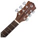 Luna Gypsy Muse Dreadnought Acoustic Guitar + Gig Bag Neck & Headstock View