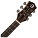 Luna Gypsy Spalt Grand Auditorium Acoustic Guitar Neck & Headstock View