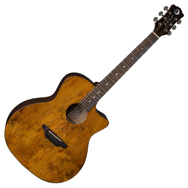 Luna Gypsy Spalt Grand Auditorium Acoustic Guitar Front View