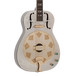 Dean Resonator Thin Body Electric Resonator Guitar, Chrome/Gold