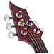 Wood Violins Viper 5 String Electric Violin, Deep Red Quilt head