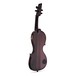 Wood Violins Nashville 4 String Electric Violin, Tobacco Burst Quilt back