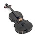 Stentor Harlequin Violin Outfit, Black, 1/4 angle
