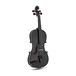 Stentor Harlequin Violin Outfit, Black, 1/4 front
