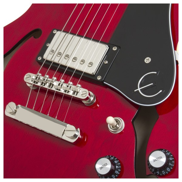 Epiphone ES-339 Pro Guitar Nickel HW, Cherry Close 3