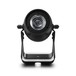 Cameo Q-Spot 40 Tunable White LED Spotlight, Black Housing Straight Front