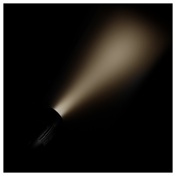 Cameo Q-Spot 40 Tunable White LED Spotlight, Black Housing Wide Beam Warm White