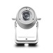 Cameo Q-Spot 40 Tunable White LED Spotlight, White Housing Front Straight