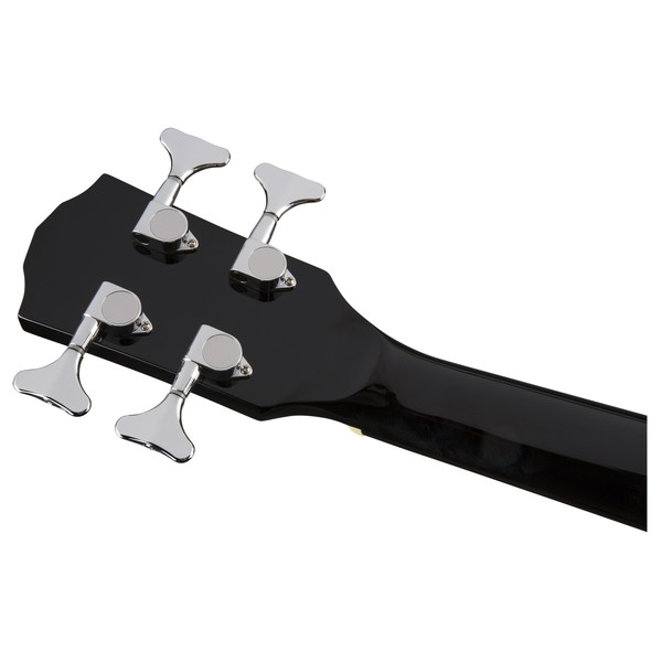 Fender CB-60SCE Acoustic Bass, Black Headstock Back