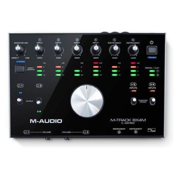 M-Track 8x4M USB Interface - Top