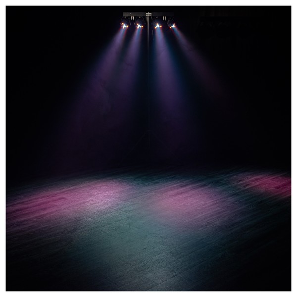 48W Mini Party Par Set with Stand by Gear4music