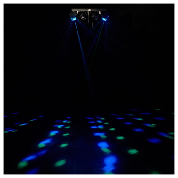 44W Mini Party LED and Derby Par Set by Gear4music