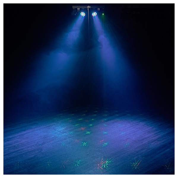 Mini Party LED and Laser Par Set by Gear4music