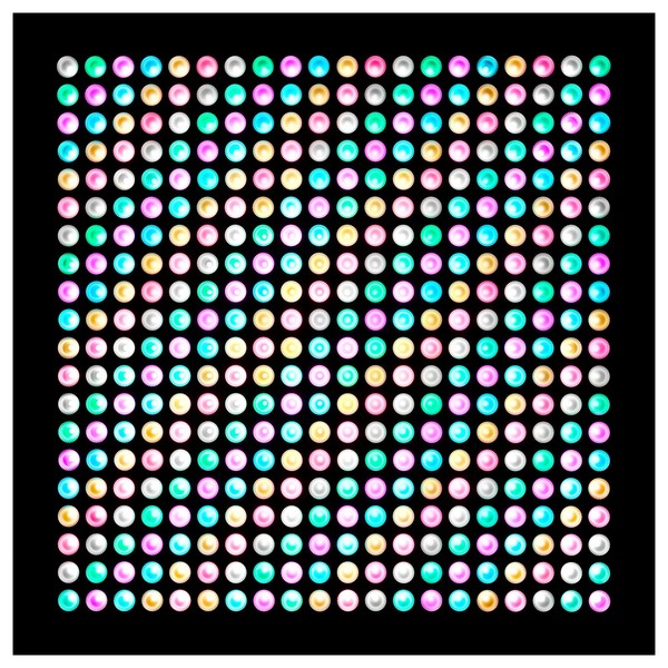Cameo 5 x 5 RGB LED Matrix Panel, 10 Watt Multiple Units