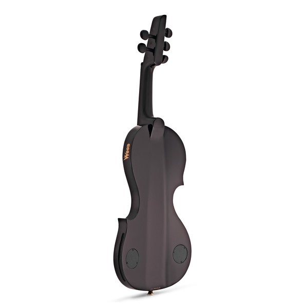 Wood Violins Nashville 5 String Electric Violin, Teak Tiger Maple back