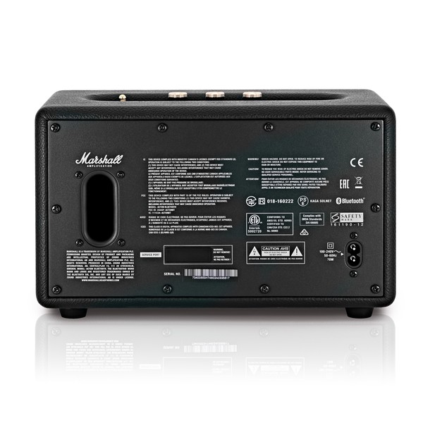 Marshall Acton Bluetooth Speaker, Classic Line Zwart - Bijna Nieuw