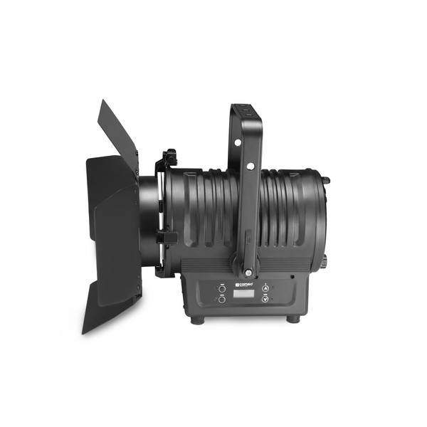 Cameo TS100 100 Watt Warm White Theatre Spotlight, Black Housing Side