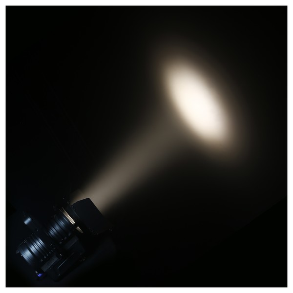 Cameo TS100 100 Watt Warm White Theatre Spotlight, Black Housing Narrow Beam