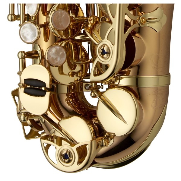 Yanagisawa SCWO20 Soprano Saxophone, Gold Lacquer, Bow