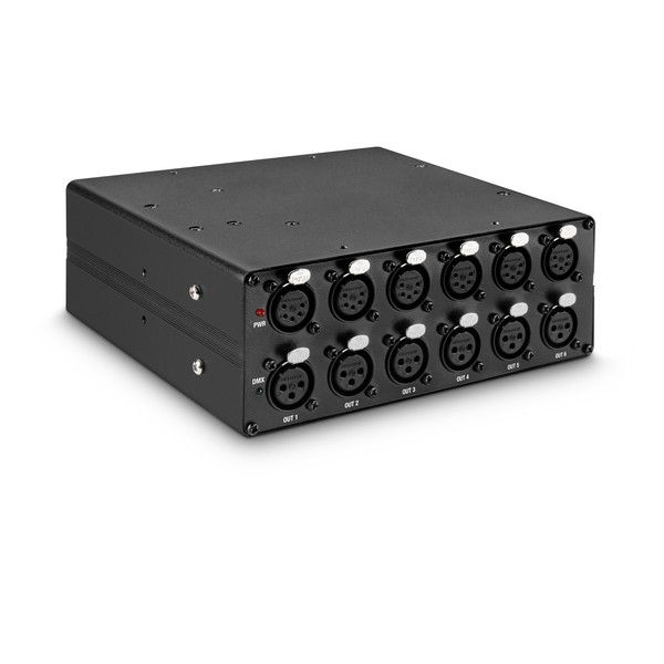 Cameo SB6T DMX and RDM Splitter/Booster Outputs