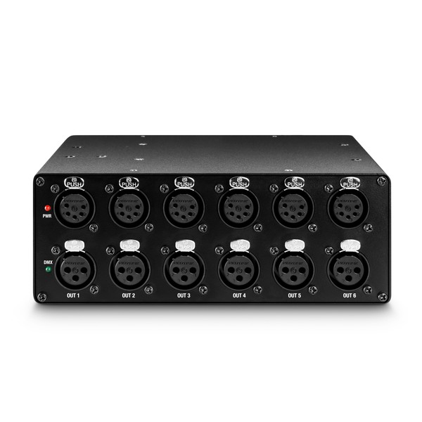 Cameo SB6T DMX and RDM Splitter/Booster Output Panel