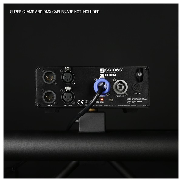 Cameo SB6T DMX and RDM Splitter/Booster Power Cable