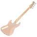 Fender Flea Jazz Bass Active MN, Satin Shell Pink Back View