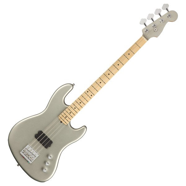 Fender Flea Jazz Bass Active MN, Satin Inca Silver