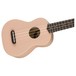 Fender Venice Soprano Ukulele, Shell Pink Close Right