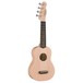 Fender Venice Soprano Ukulele, Shell Pink Angled