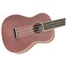 Fender Zuma Classic Concert Ukulele, Burgundy Mist Close Right