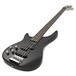 Chicago Left Handed Bass Guitar by Gear4music, Black