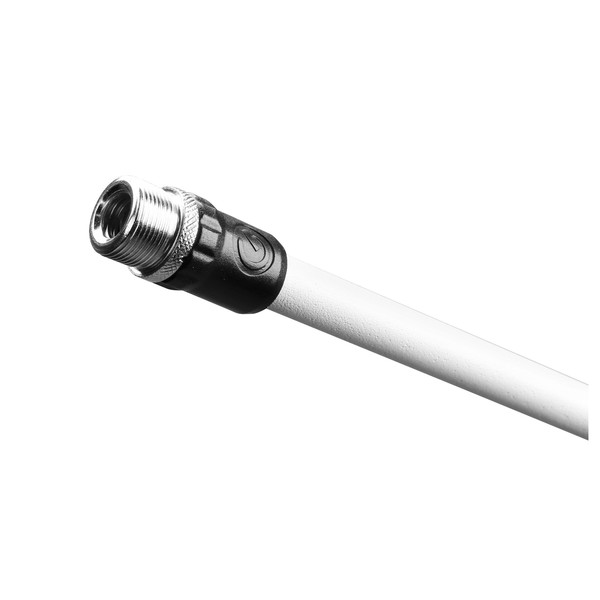 Gravity MSW22 Adjustable Telescopic Boom Arm, White Locking Nut