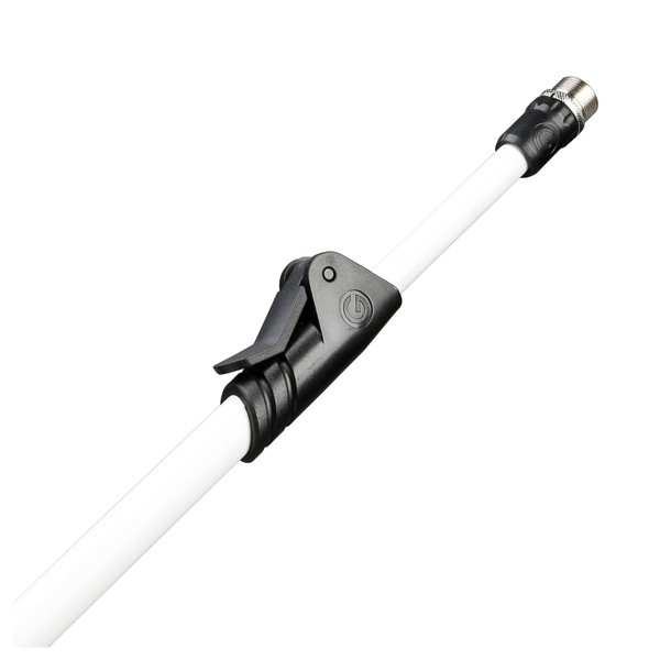 Gravity MSW22 Adjustable Telescopic Boom Arm, White Telescopic Arm
