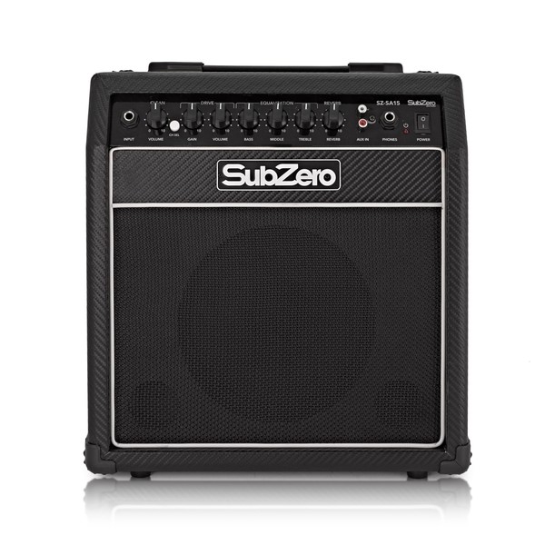 SubZero SA15 15W Solid State Combo Amplifier with Reverb