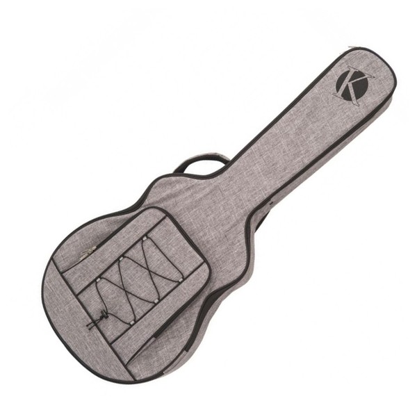 Kinsman Ultima Semi Acoustic Gig Bag, Grey -Front View