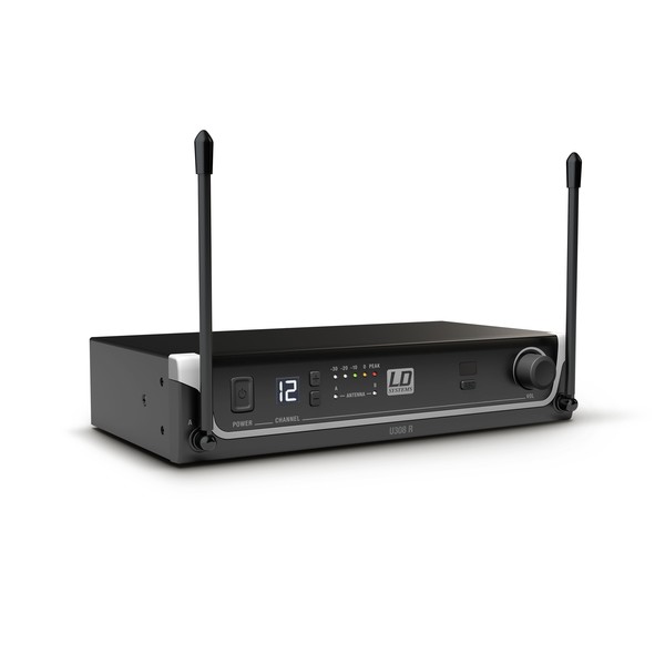 LD Systems U308 HHD Single Handheld Dynamic Mic Wireless System Receiver