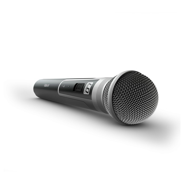 LD Systems U308 HHD Single Handheld Dynamic Mic Wireless System Mic Top