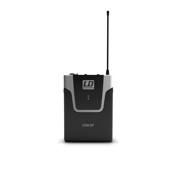 LD Systems U308 BPW Single Clip On Mic Wireless System Transmitter Straight