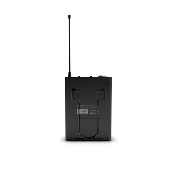 LD Systems U308 BPW Single Clip On Mic Wireless System Transmitter Back