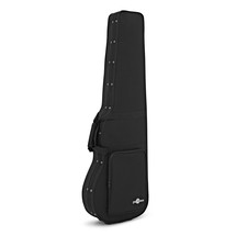 Borsa Per Basso Letsrock – Gig Bag Morbida In Nylon, Imbottita, Con Spallacci (Khaki, 2 Scomparti)
