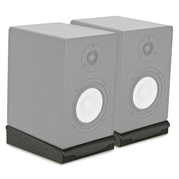 AcouFoam 6M Studio Monitor Isolation Pads by Gear4music, Pair