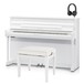 Kawai CS11 Digital Piano Package, Polished White