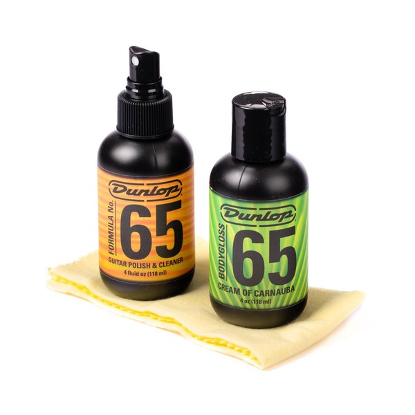 Dunlop Formula 65 Wood Care Kit -Products Displayed
