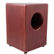 Pearl BOOM BOX Fiberglass Ported Chamber Cajon, Artisan Red Mahogany