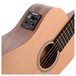 Sigma TM-12+ Electro Acoustic Travel Guitar, Natural Preamp View