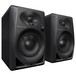 Pioneer DM-40 Active Monitor Speakers, Black - Angled